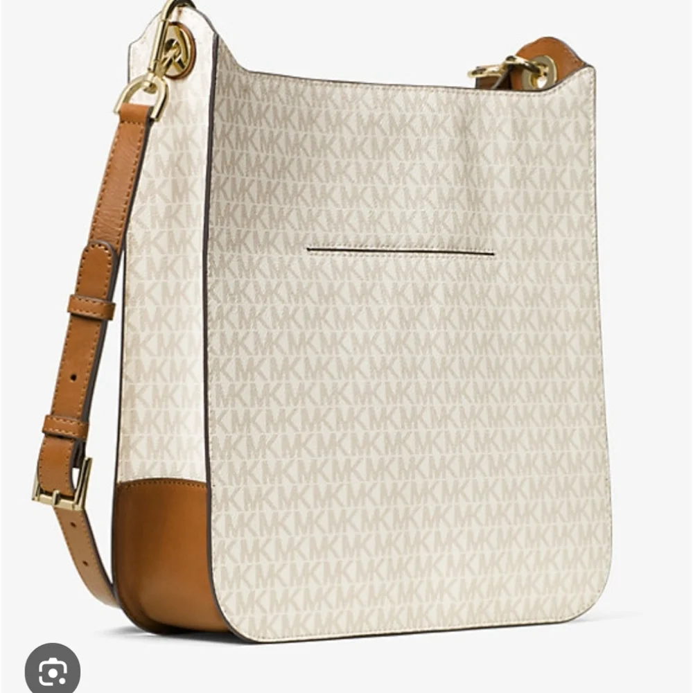 MICHAEL KORS Sullivan Large Messenger Bag - Signature Logo PVC